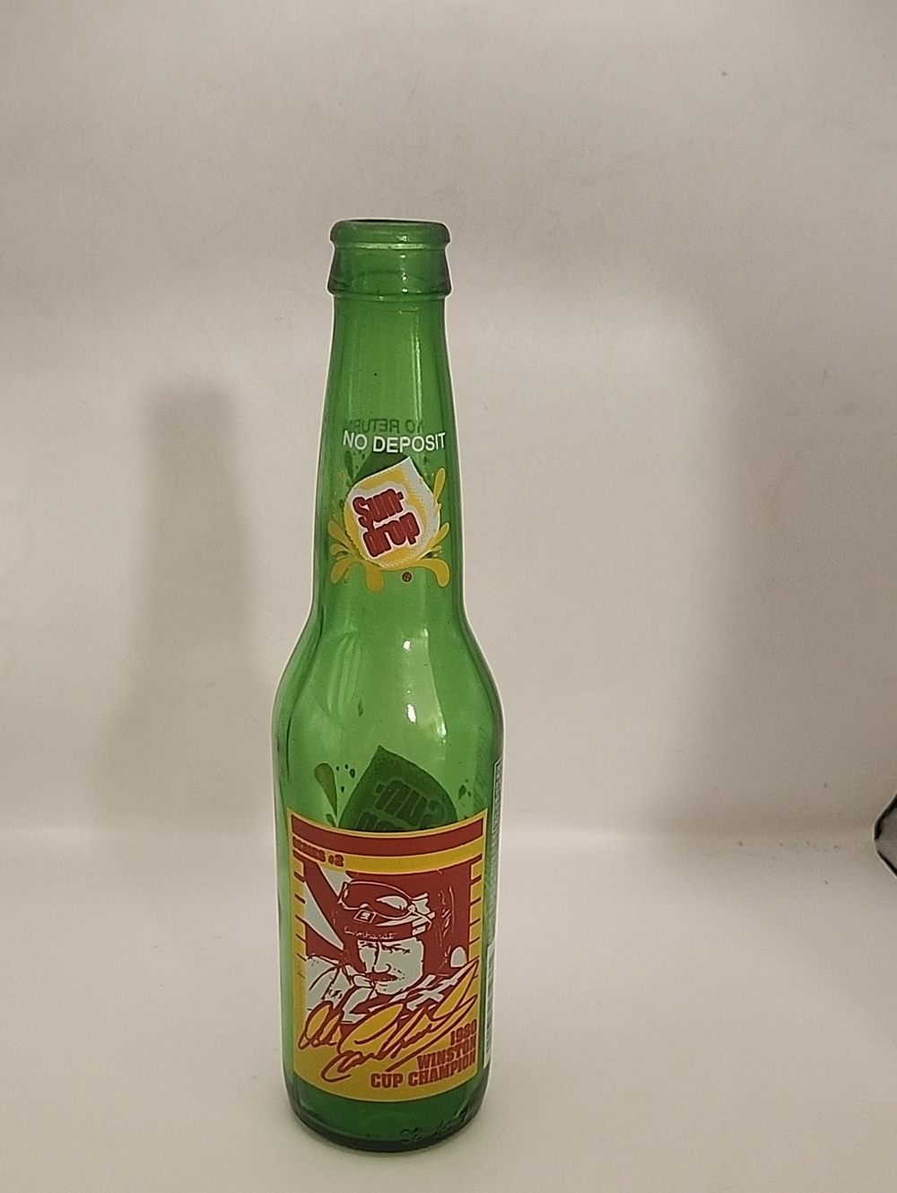 Sun Drop Dale Earnhardt 1980 Winston Cup Champion Empty Bottle